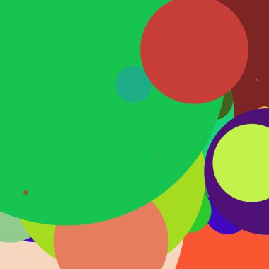 Daire geometrik yeni arka plan çok renkli desen.