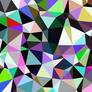 Arka plan çok renkli geometrik poligonal.