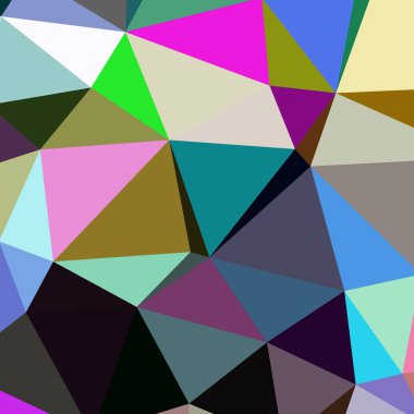 Arka plan çok renkli geometrik poligonal.