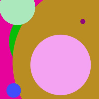 Daire geometrik şaşırtıcı arka plan çok renkli desen.