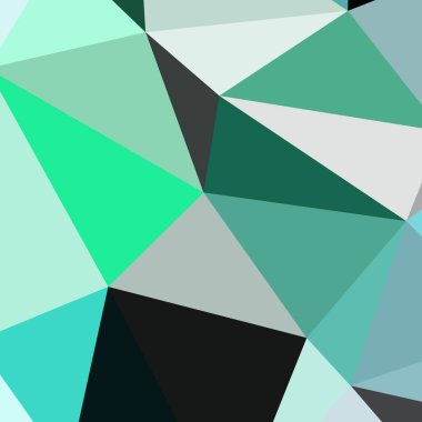 Arka plan poligonal sorunsuz üçgen renk desen.