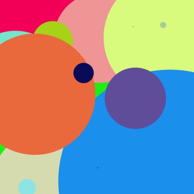 Daire geometrik büyük arka plan çok renkli desen.