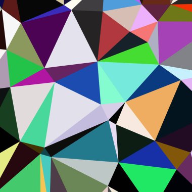 Arka plan çok renkli geometrik poligonal.