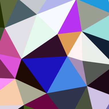 Arka plan çok renkli geometrik poligonal.