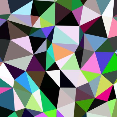 Arka plan çok renkli geometrik poligonal.