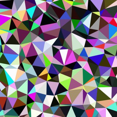 Arka plan çok renkli geometrik poligonal.