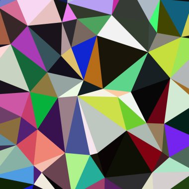 Arka plan çok renkli geometrik poligonal.