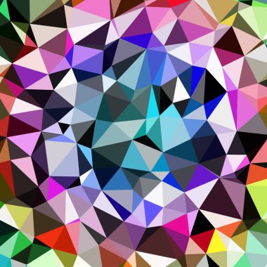 Arka plan çok renkli geometrik poligonal.