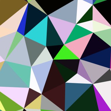 Arka plan çok renkli geometrik poligonal.