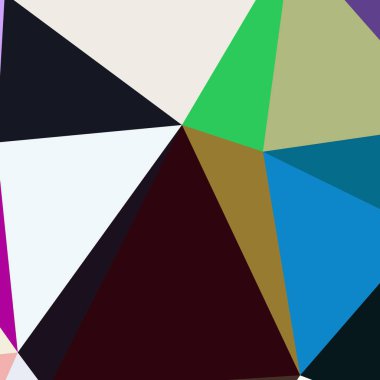 Arka plan çok renkli geometrik poligonal.