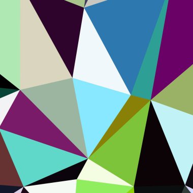 Arka plan çok renkli geometrik poligonal.