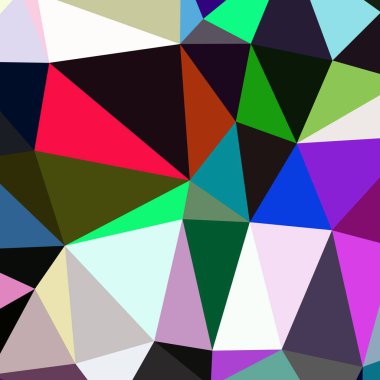 Arka plan çok renkli geometrik poligonal.