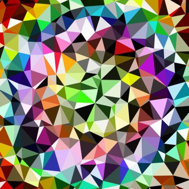 Arka plan çok renkli geometrik poligonal.