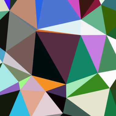 Arka plan çok renkli geometrik poligonal.