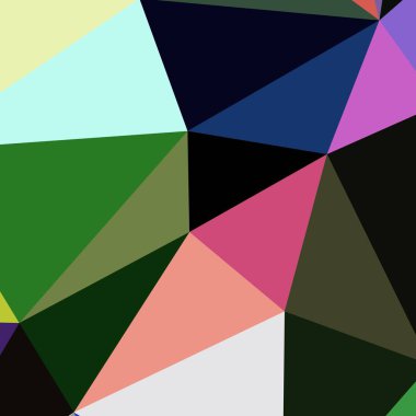 Arka plan çok renkli geometrik poligonal.