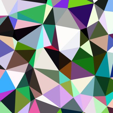 Arka plan çok renkli geometrik poligonal.