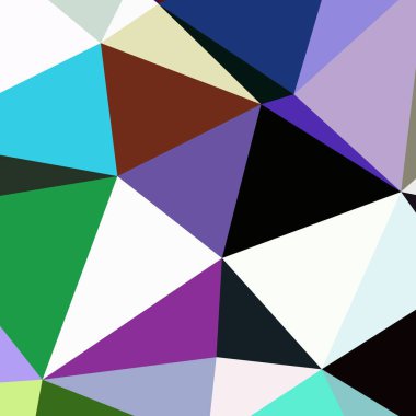 Arka plan çok renkli geometrik poligonal.