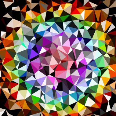 Arka plan çok renkli geometrik poligonal.