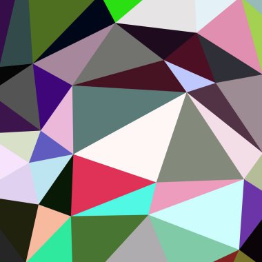 Arka plan çok renkli geometrik poligonal.