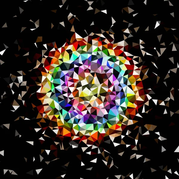 Arka plan çok renkli geometrik poligonal.