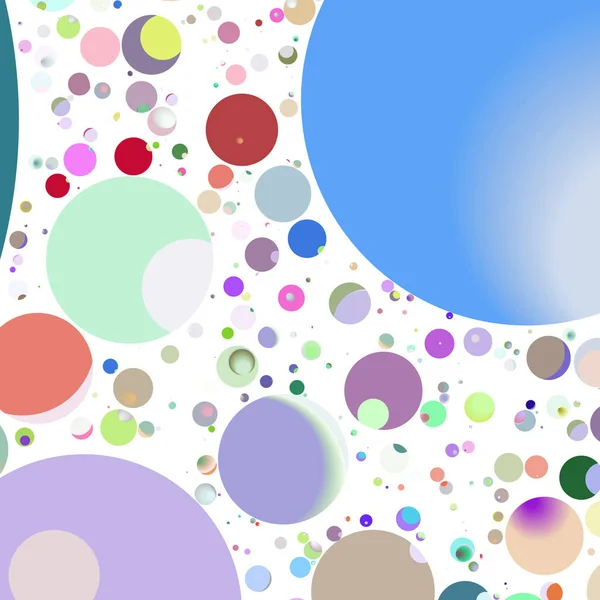 Çok renkli geometrik daire arka plan seamless modeli.