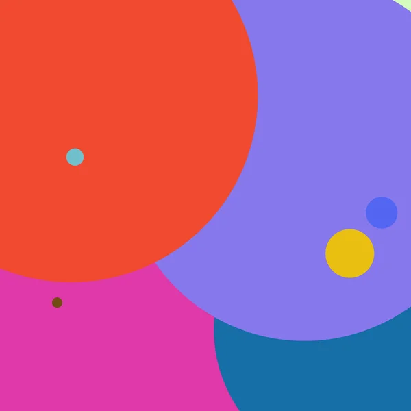 Veelkleurige Patroon Van Geometrische Elegante Abstracte Achtergrond Van Cirkel — Stockfoto