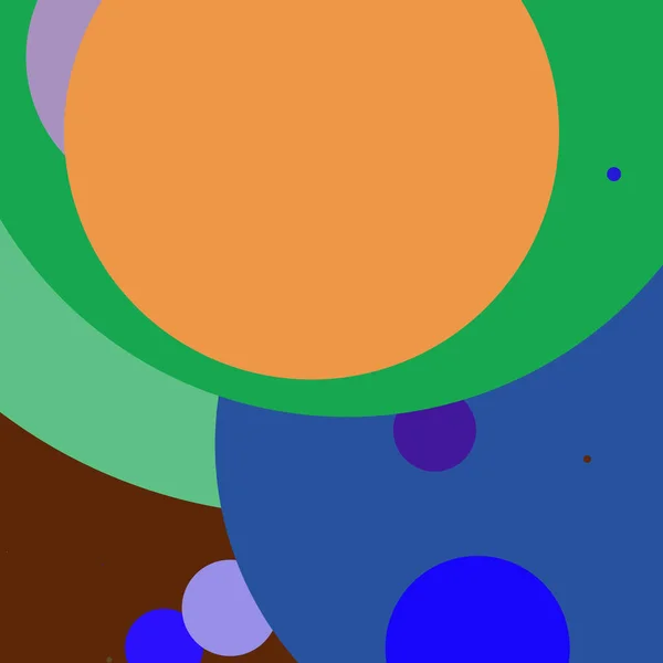 Коло Геометричний Прекрасний Абстрактний Фоновий Багатобарвний Візерунок — стокове фото