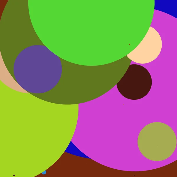 Kruh Geometrické Úžasné Pozadí Abstraktní Vícebarevný Vzor — Stock fotografie