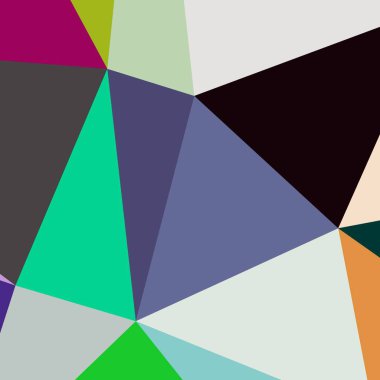 Arka plan çok renkli geometrik poligonal.