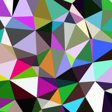 Arka plan çok renkli geometrik poligonal.