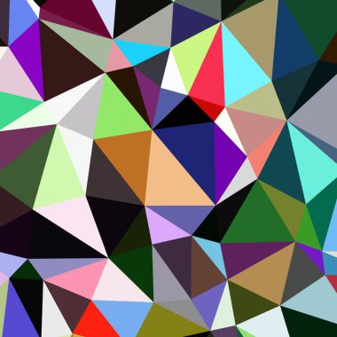 Arka plan çok renkli geometrik poligonal.