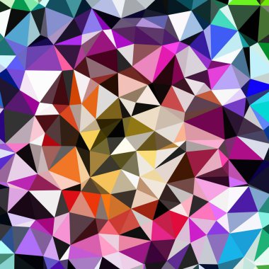 Arka plan çok renkli geometrik poligonal.