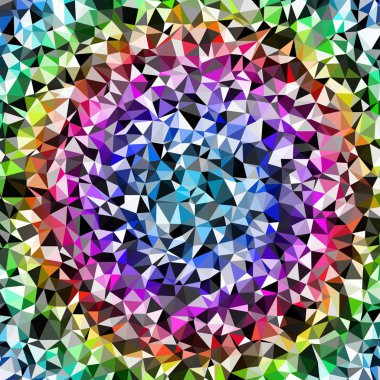 Arka plan çok renkli geometrik poligonal.