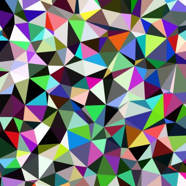 Arka plan poligonal sorunsuz üçgen renk desen.