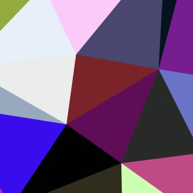 Arka plan çok renkli geometrik poligonal.