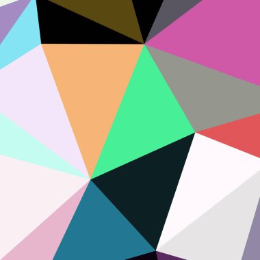 Arka plan çok renkli geometrik poligonal.