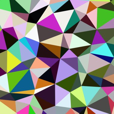 Arka plan çok renkli geometrik poligonal.