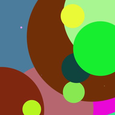 Daire geometrik yeni arka plan çok renkli desen.