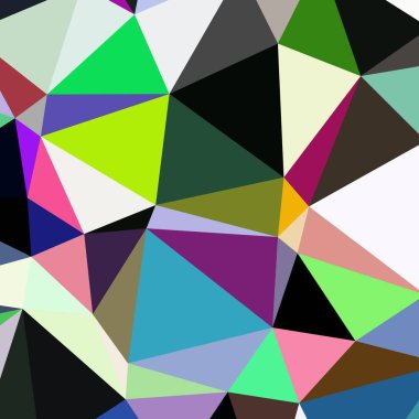 Arka plan çok renkli geometrik poligonal.