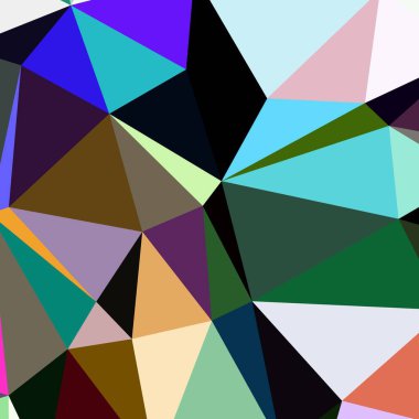 Arka plan çok renkli geometrik poligonal.