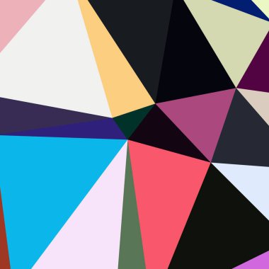 Arka plan çok renkli geometrik poligonal.