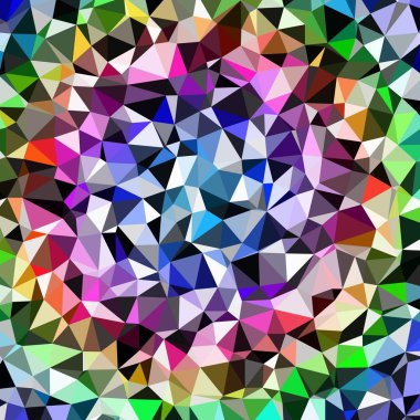 Arka plan çok renkli geometrik poligonal.