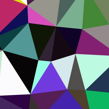 Arka plan çok renkli geometrik poligonal.