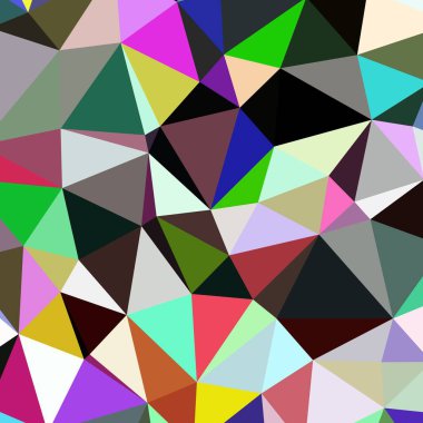 Arka plan çok renkli geometrik poligonal.