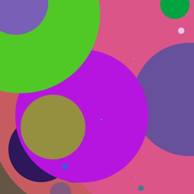 Daire geometrik güzel arka plan çok renkli desen.