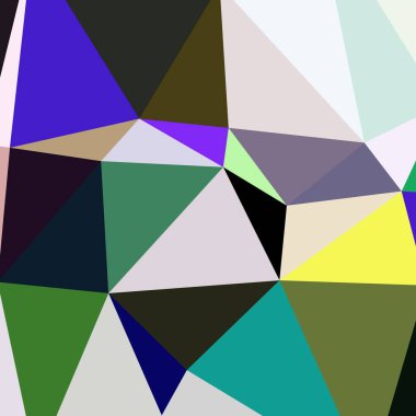 Arka plan poligonal sorunsuz üçgen renk desen.