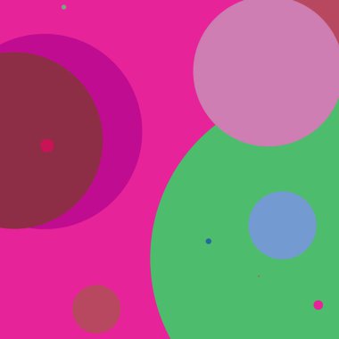 Daire geometrik yeni arka plan çok renkli desen.