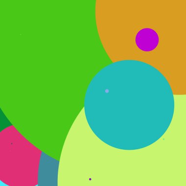 Daire geometrik güzel arka plan çok renkli desen.