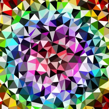 Arka plan çok renkli geometrik poligonal.