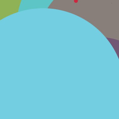 Daire geometrik büyük arka plan çok renkli desen.